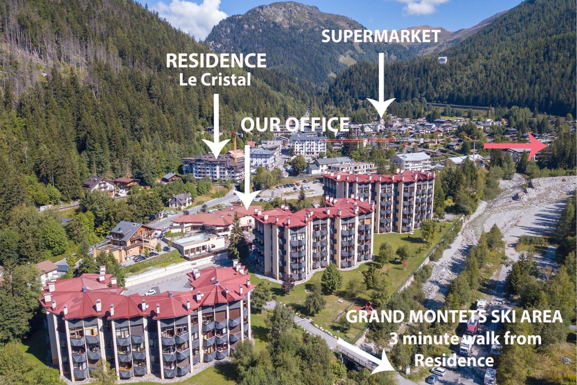 Residence Le Cristal - Grands Montets 8 - Happy Rentals 霞慕尼 外观 照片